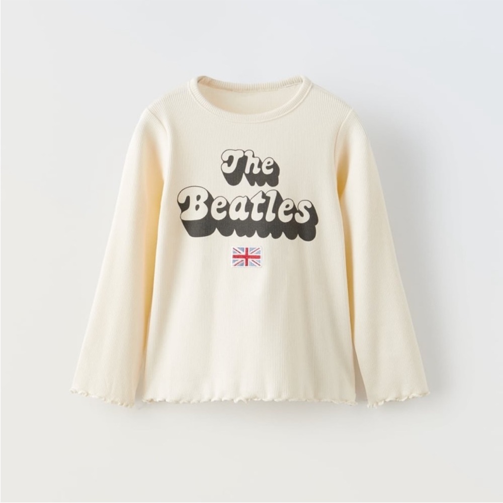 ZARA THE BEATLES RIB T-SHIRT